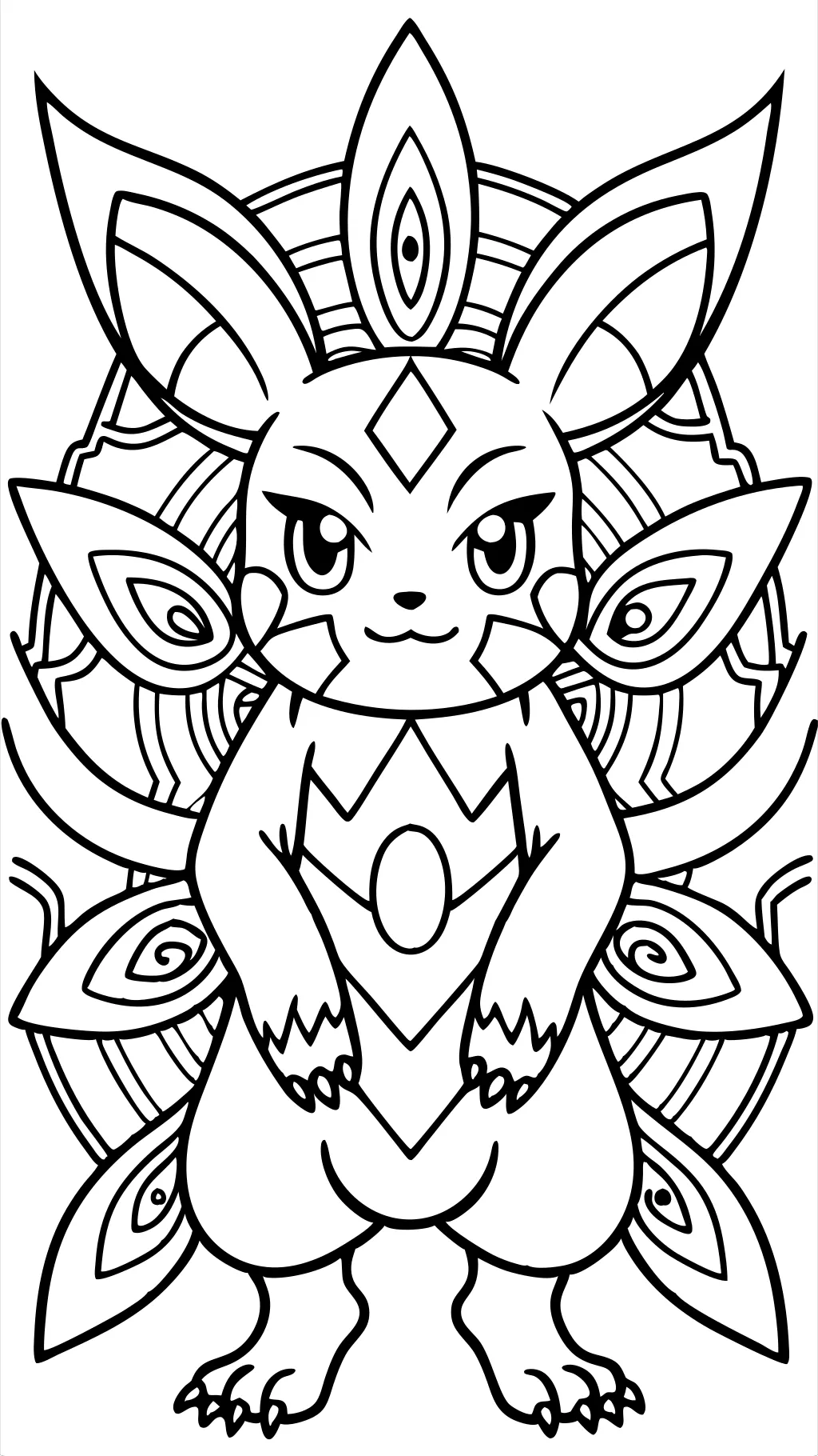 adult pokemon coloring pages